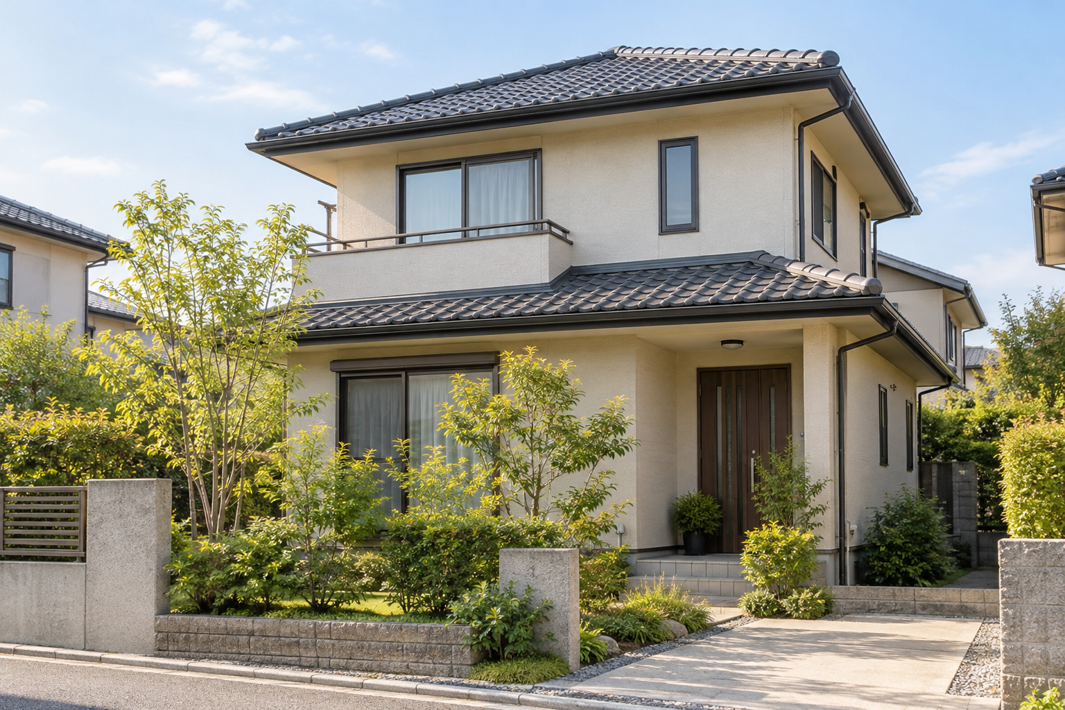 住まいの相談をイメージした住宅
