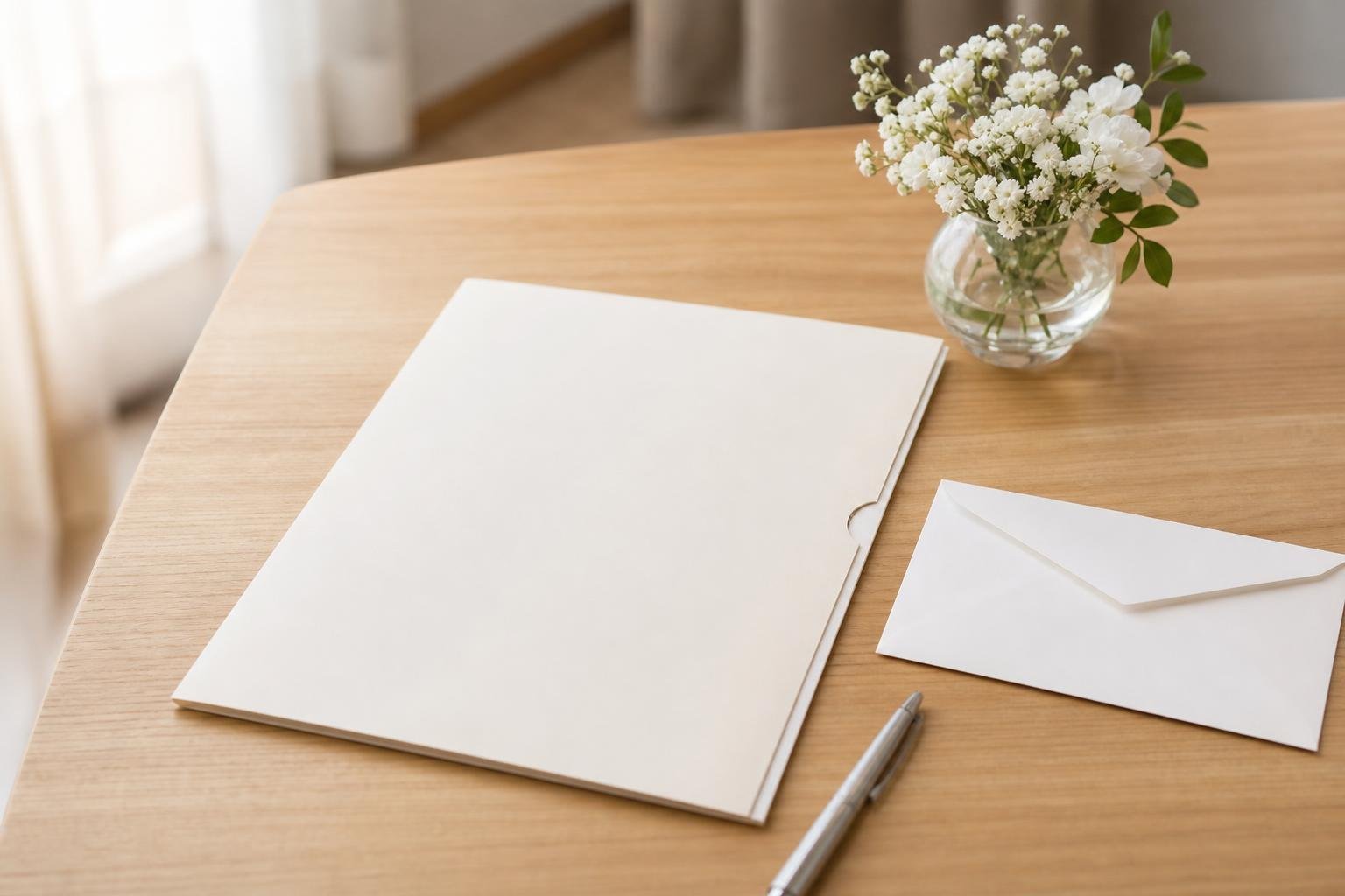 An image of hands preparing to apply for funeral expenses while organizing documents.