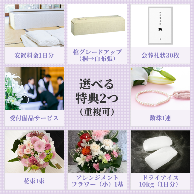 特典について